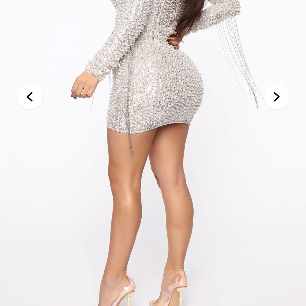 For Tonight’s special pearl mini dress - Picture 2 of 5